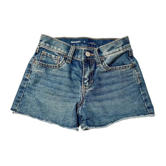 Old Navy High Rise Jean Shorts Size 8 - Picture 1 of 5